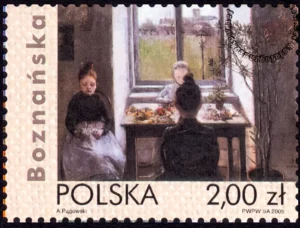 Impresjonizm w malarstwie polskim znaczek numer 4070