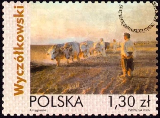 Impresjonizm w malarstwie polskim znaczek numer 4071