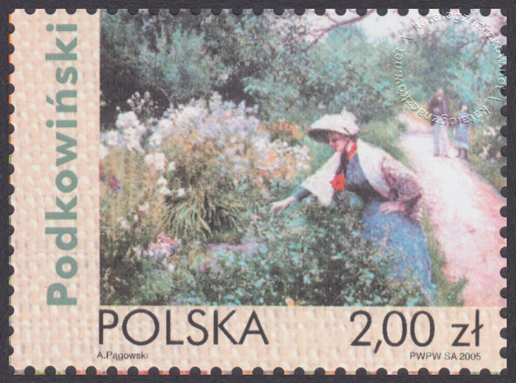 Impresjonizm w malarstwie polskim znaczek nr 4072