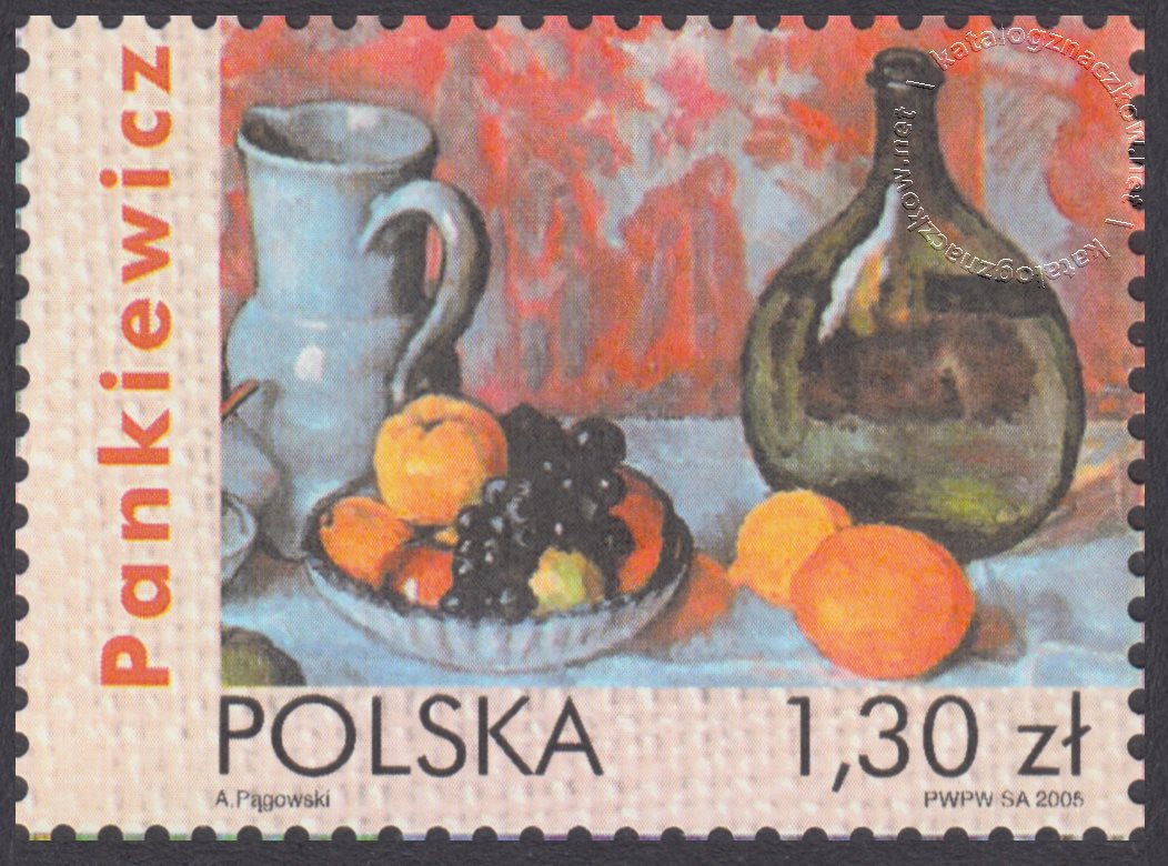 Impresjonizm w malarstwie polskim znaczek nr 4073