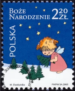Boże Narodzenie znaczek numer 4076