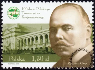 100-lecie Polskiego Towarzystwa Krajoznawczego znaczek numer 4081