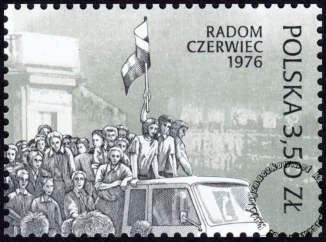 Rok 2006 rokiem Czerwcowych Zrywów Robotniczych znaczek numer 4101