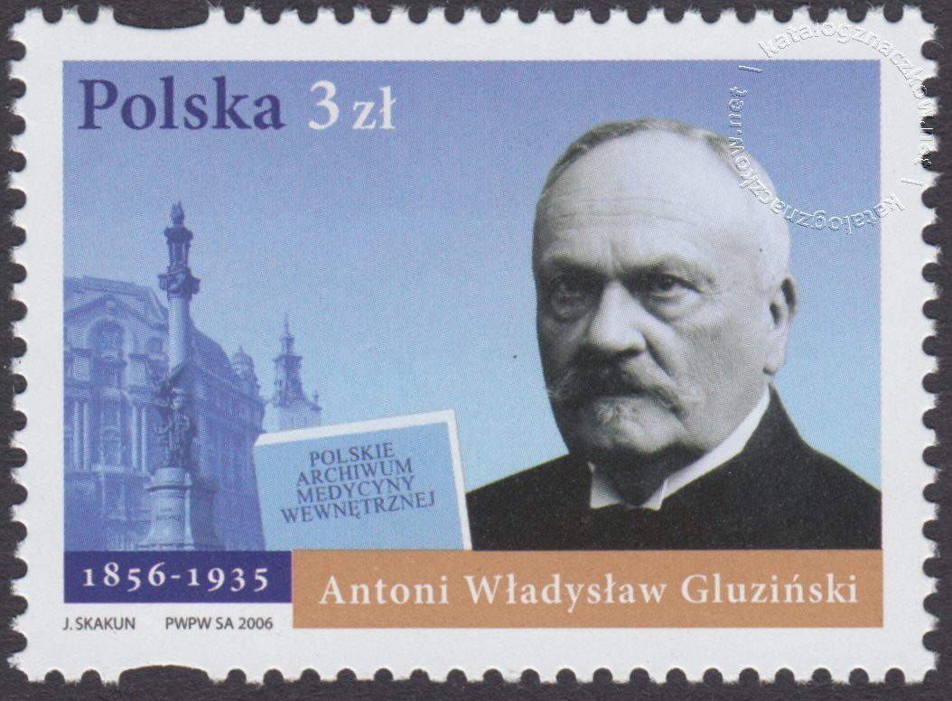 100-lecie Towarzystwa Internistów Polskich znaczek nr 4105
