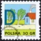 Polskie Abecadło znaczek numer 4110