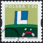 Polskie Abecadło znaczek numer 4113
