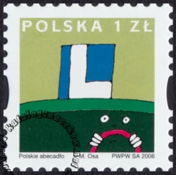 Polskie Abecadło znaczek numer 4113