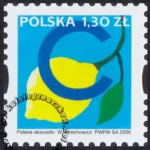 Polskie Abecadło znaczek numer 4115