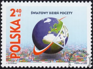 Światowy Dzień Poczty znaczek numer 4120