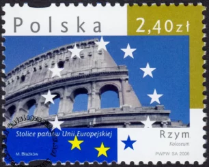 Stolice Państw Unii Europejskiej znaczek numer 4122