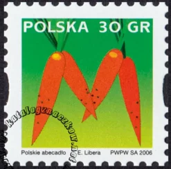 Polskie Abecadło znaczek numer 4133