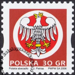 Polskie Abecadło znaczek numer 4134