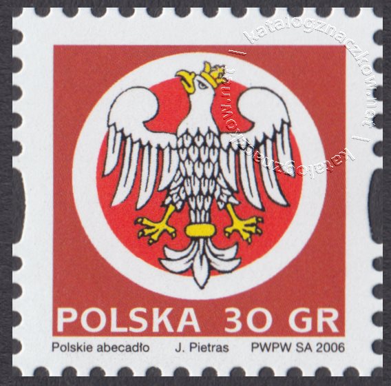 Polskie Abecadło znaczek nr 4134