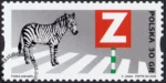 Polskie Abecadło znaczek numer 4135