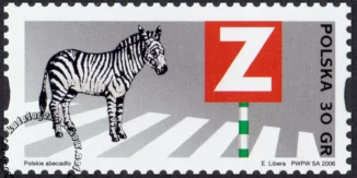 Polskie Abecadło znaczek numer 4135