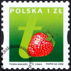 Polskie Abecadło znaczek numer 4137