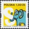 Polskie Abecadło znaczek numer 4140