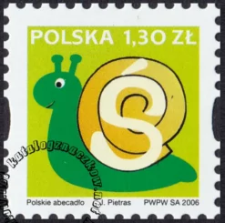 Polskie Abecadło znaczek numer 4141