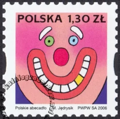 Polskie Abecadło znaczek numer 4142