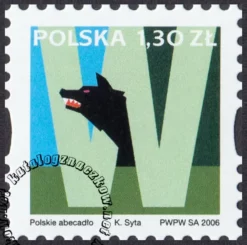Polskie Abecadło znaczek numer 4143