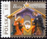 Boże Narodzenie znaczek numer 4144