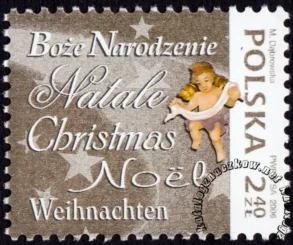 Boże Narodzenie znaczek numer 4145