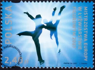 Mistrzostwa Europy w Łyżwiarstwie Figurowym - Warszawa 2007 znaczek numer 4149