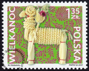 Wielkanoc znaczek numer 4151