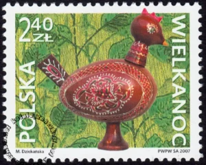Wielkanoc znaczek numer 4152