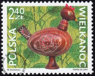 Wielkanoc znaczek numer 4152