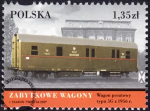 Zabytkowe Wagony znaczek numer 4158