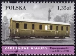 Zabytkowe Wagony znaczek numer 4159