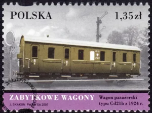 Zabytkowe Wagony znaczek numer 4159