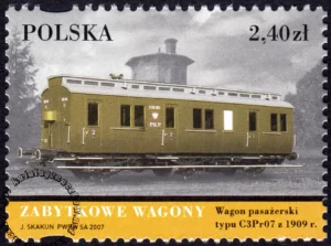 Zabytkowe Wagony znaczek numer 4160