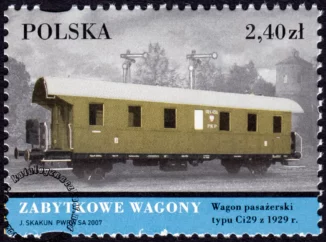 Zabytkowe Wagony znaczek numer 4161