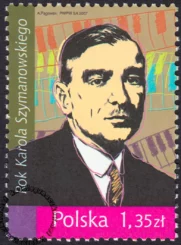 Rok Karola Szymanowskiego znaczek numer 4164
