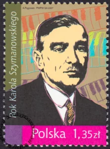 Rok Karola Szymanowskiego znaczek numer 4164