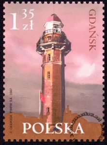 Latarnie morskie znaczek numer 4167