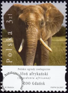 Polskie ogrody zoologiczne znaczek numer 4178