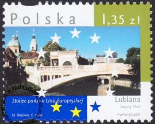 Stolice państw Unii Europejskiej znaczek numer 4184