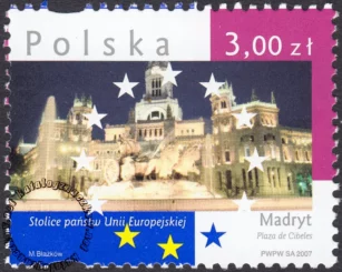 Stolice państw Unii Europejskiej znaczek numer 4186