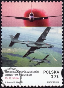 Tradycja i współczesność lotnictwa polskiego znaczek numer 4203