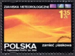Zjawiska meteorologiczne znaczek numer 4205