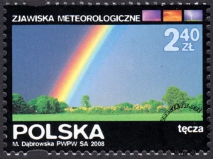 Zjawiska meteorologiczne znaczek numer 4207