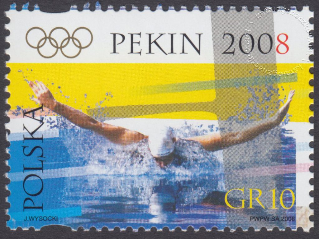 Igrzyska Olimpijskie Letnie 2008 Igrzyska XXIX Olimpiady, Pekin 2008 - 4219 - Katalog Polskich Znaczków