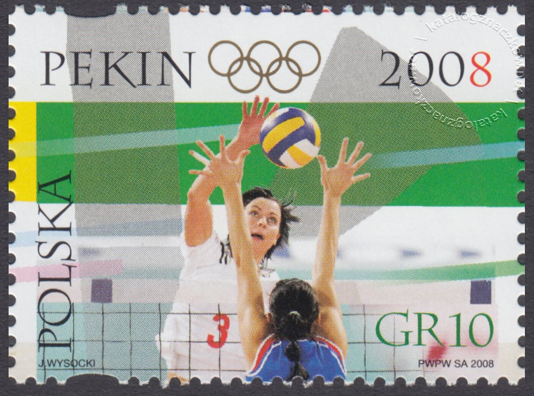 Igrzyska Olimpijskie Letnie 2008 Igrzyska XXIX Olimpiady, Pekin 2008 - 4219 - Katalog Polskich Znaczków