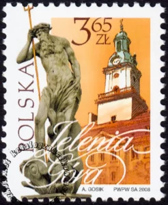 Miasta polskie - Jelenia Góra znaczek numer 4222