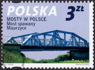 Mosty w Polsce znaczek numer 4225