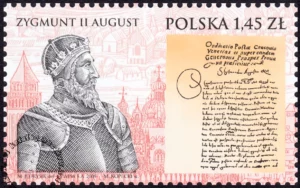 450 lat Poczty Polskiej 1558-2008 znaczek numer 4228