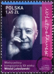 Wielcy polscy kompozytorzy XX wieku znaczek numer 4240